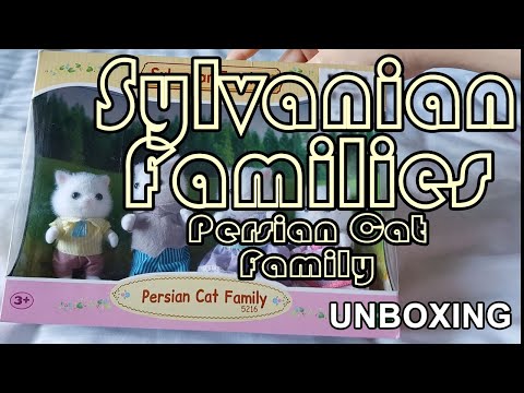 Sylvanian Families - Persian Cat Family - UNBOXING