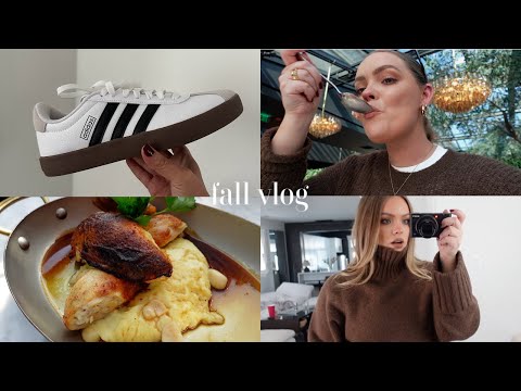 FALL VLOG 🍂 fall try on haul, decor shop with me, cooking tamales, new candles & lunch with mom