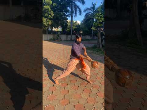 Kalaripayattu gada  #martialarts #kalaripayattu #silambam #fitness #karate