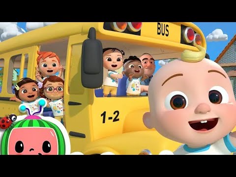 Wheels On the Bus Go Round and Round🚌  | Wheels on the Bus 🚌| Nursery Rhymes | Kids Song