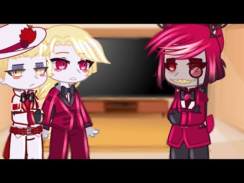 Hazbin Hotel React To Alastor || Gacha React