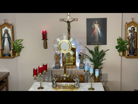 LIVE Eucharistic Adoration - Sisters of Divine Mercy