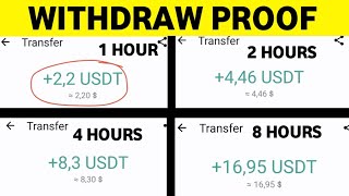 New Free USDT earn site 2023 💰| Earn 2 USDT Every Hour | Usdt mining