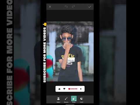 30 sec me background change photo editing in PicsArt #photoediting #editingshorts #editingtutorial