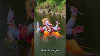 Ganpati visarjan | Ganesh Visarjan #shorts #ganpativisarjan #ganpatibappavisarjan