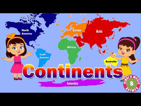 Seven Continents Song |  Educational rhymes for kids | Bindi's Music & Rhymes.