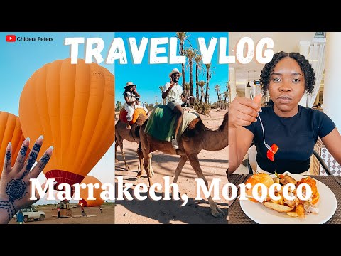 Marrakech Day 1: Hot Air Balloon, Camel Ride, Henna, Berber Breakfast, Room Tour + Travel Guide!