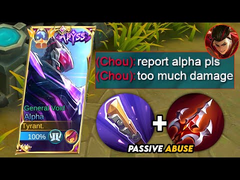 THIS FIRST 2 ITEMS CAN ACTIVATE ALPHA PASSIVE FASTER! | ALPHA TRUE SUSTAIN BUILD (must try)