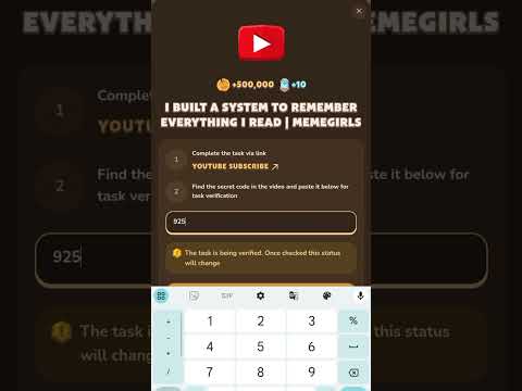 I BUILT A SYSTEM TO REMEMBER EVERYTHING I READ | MEMEGIRLS | MEMEFI New Video Code