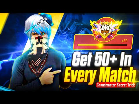 Get 50+ In Every BR Rank Match 🚀 | Secret Of Grandmaster Players 🔥 | New Strategy ✅