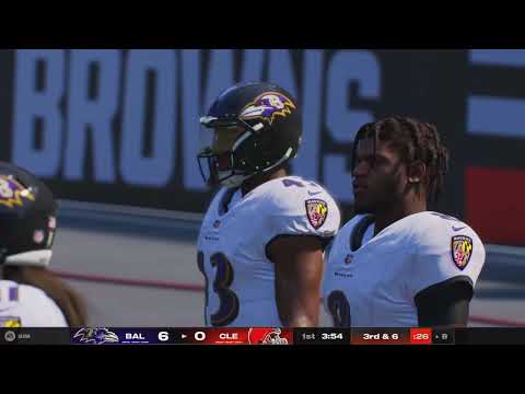 🏈🔥 Browns vs. Ravens! AFC North Battle! 🔥 Week 8 MADDEN 25 NFL PS5 Gameplay 🎮