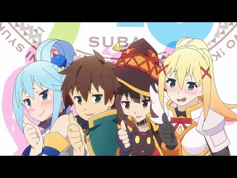 「Creditless」Konosuba OP / Opening 2「UHD 60FPS」