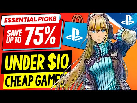 12 AMAZING PSN Game Deals UNDER $10! PSN Essential Picks Sale CHEAP PS4/PS5 Games to Buy!