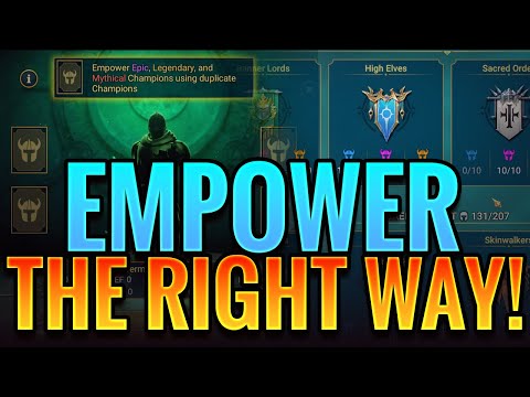 DECIDING WHEN IT IS TIME TO EMPOWER YOUR CHAMPIONS.... | Raid: Shadow Legends