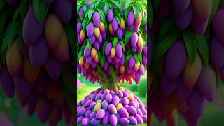 Easy and fast method for planting and growing mango fruit trees that bear fruit more quickly.