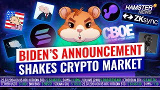 Biden & Trump memecoin frenzy, ETH ETFs Launch (FINALLY), Solana Tattoo Gone Wrong ⚡️ Hamster News