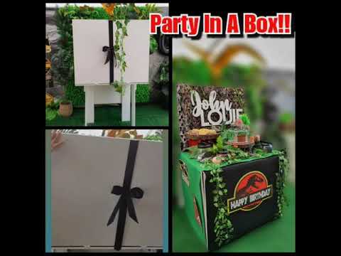 Jurassic World Party In A Box | Jurassic Decoration