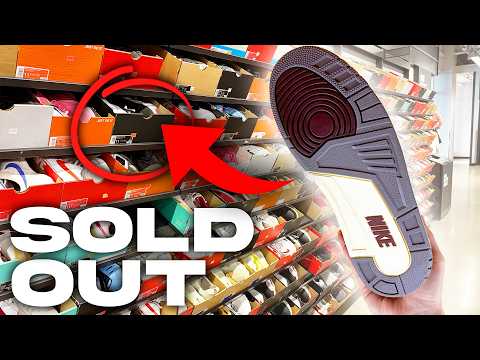 SOLD OUT Jordan Sneakers and SB Dunks Are SITTING At The NIKE OUTLET