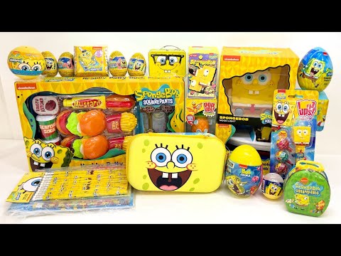 ASMR 39 Minutes SPONGEBOB SquarePants Oddly Satisfying Unboxing Toy Surprises!! No Talking