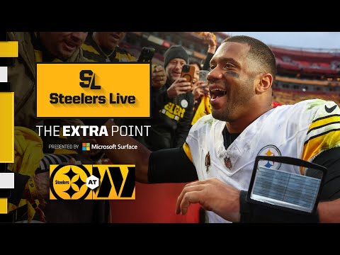 Recap of Steelers 28-27 Win at Commanders | Steelers Live The Extra Point | Pittsburgh Steelers