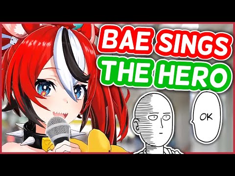 The Hero !! (One Punch Man Opening Song) - Hakos Baelz | HololiveEN Karaoke [UNARCHIVED]