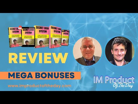 Secret Cash System Review + Award-Winning Bonuses To Make It Work FASTER (Worth $997)!