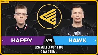 WC3 - [UD] Happy vs HawK [HU] - GRAND FINAL - B2W Weekly Cup #100