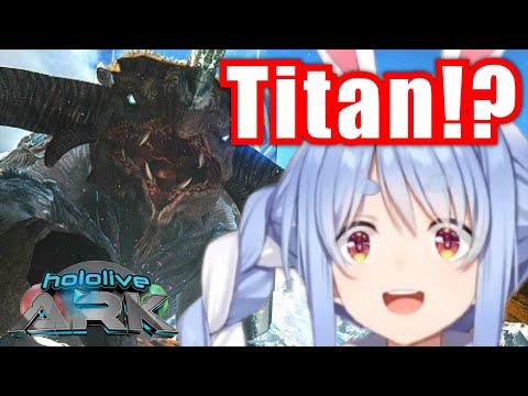 HoloARK Base Destroyed By Titans During Dino Raid【Hololive/Usada Pekora】