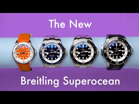 The New Breitling Superocean, All 4 sizes