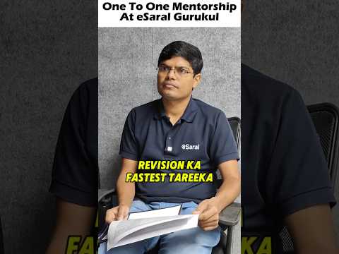 Fastest Revision Technique for JEE Main 1st Attempt 🔥 Easiest 99%ile 😱 #shorts #esaral #iit #jee2025