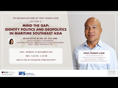 IPS-Nathan Lectures by Professor Joseph Liow — Lecture III