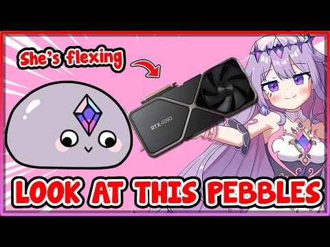 [ENG SUB/Hololive] Biboo can't stop flexing her brand new RTX 4090 to us