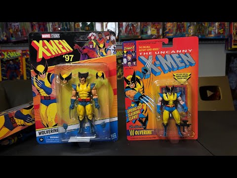 Wolverine X-Men Legends Figure Comparison