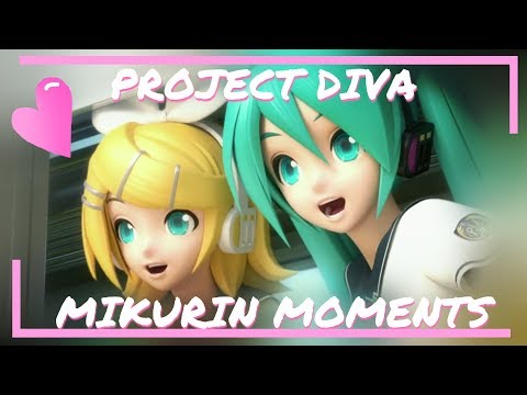 Project Diva - Miku x Rin Moments