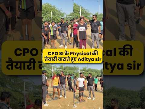 SSC CPO SI Running Test !!🥵😱 || ft. Aditya Ranjan Sir ||#trending #adityaranjantalks #shorts