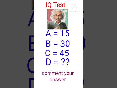 IQ test || #math #quizgame #quiz #mathematics #gkquestion