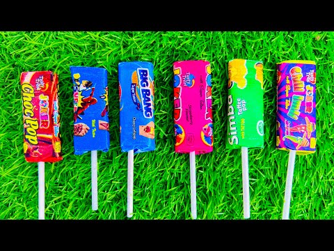 Some popular Candies in the World | New Milk Bottle | mini Cooking | Ice Cream Pop It | Asmr