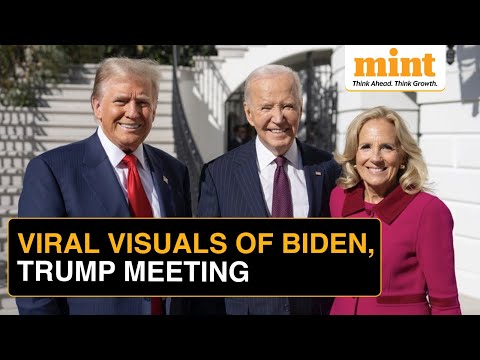 Donald Trump Meets Joe Biden In White House; Both Pledge Smooth Transition | Viral Video