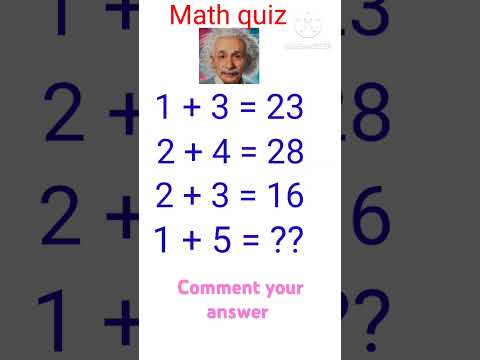 Math quiz || #math #quizgame #quiz #mathematics #gkquestion