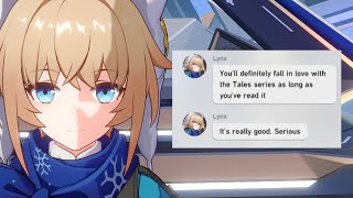 Lynx obsessed with Pela book | Honkai Star Rai