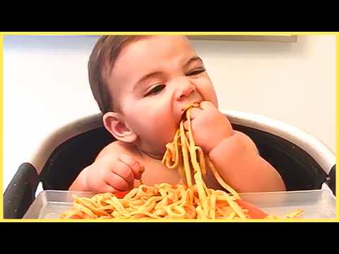 Funny Baby Loves Food - Baby Eating Compilation || 5-Minute Fails