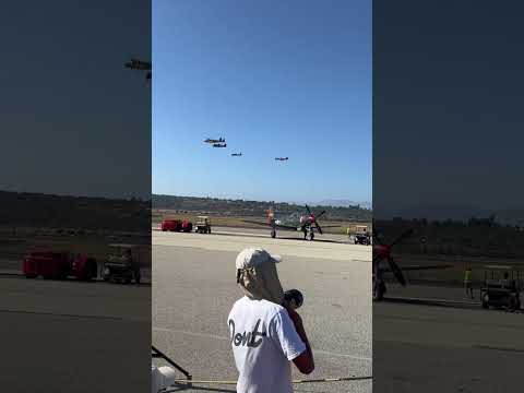 Just when you thought it was safe to go outside. #p52 #airshow #airplane #bomb #bomber #pilot #fly