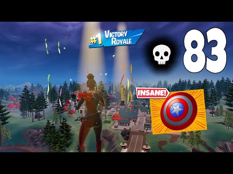 83 Elimination Solo Vs Squads "Zero Build" Gameplay Wins (Fortnite chapter 5)