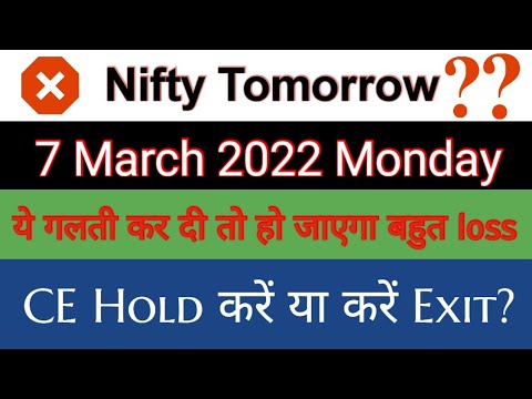 Tomorrow Market Prediction Nifty 50 | Gap UP or Gap Down | Nifty Tomorrow 07 Mar 2022