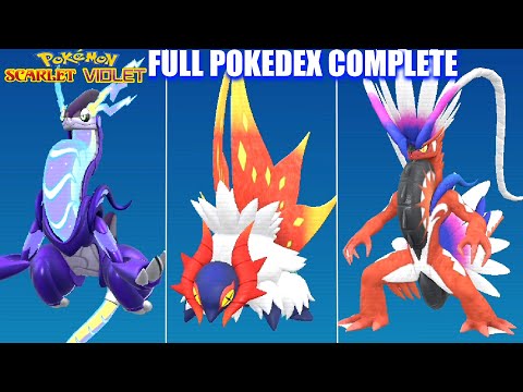 Pokemon Scarlet & Violet - Full Pokedex / All Pokemon