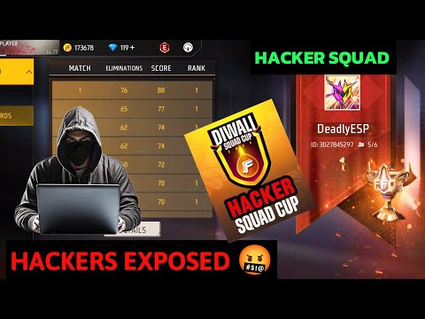 TOP 1 DIWALI SQUAD CUP HACKER TEAM EXPOSED | FREE FIRE DIWALI SQUAD CUP HACKER TEAM EXPOSE