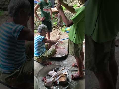 Nagluto ng native na manok sa probinsyA