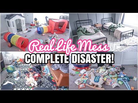 REAL LIFE MESS | COMPLETE DISASTER CLEANING | ACTUAL MESS | MESSY HOUSE TRANSFORMATION