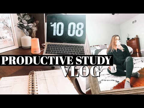 STUDY WITH ME: pre-med, studying, gnc haul, & unboxing!