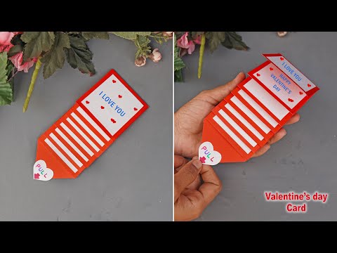 Valentine's day tricky card | Last minute crafts